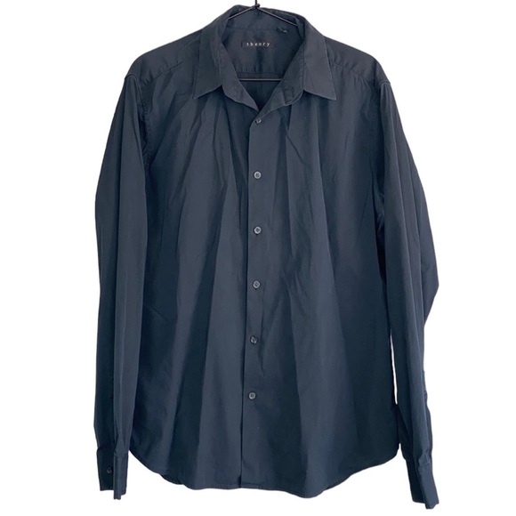 Theory Tops - Theory black button down blouse